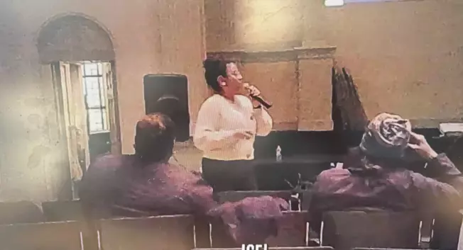 A screenshot from a video recording of a March 8 "know your rights" information training session hosted in New York City by the nonprofit Chinese-American Planning Council.
