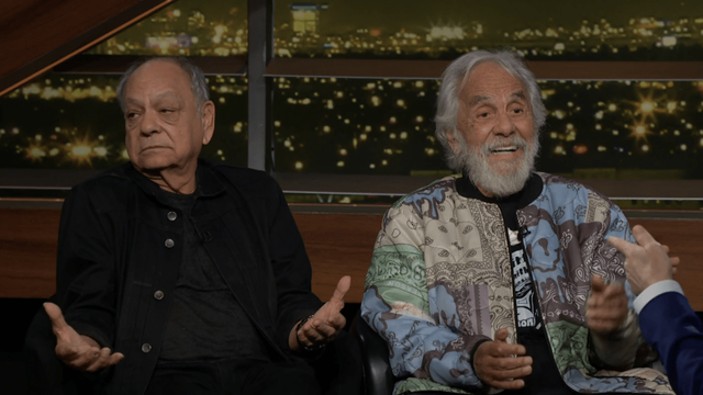 Cheech Marin and Tommy Chong appear on 'Real Time with Bill Maher'. Cheech Marin and Tommy Chong appear on 'Real Time with Bill Maher'.