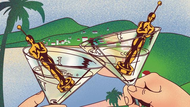 Cannes Film Festival Awards Launch Illustration