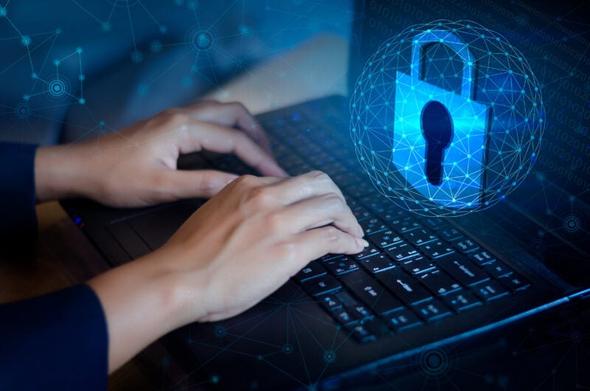 press,enter,button,on,the,computer.,key,lock,security,system