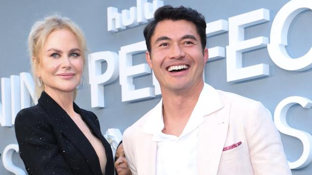 Nicole Kidman and Henry Golding attend Hulu's season 2 red carpet event for 'Nine Perfect Strangers' at the Beverly Estate in Beverly Hills on May 15.