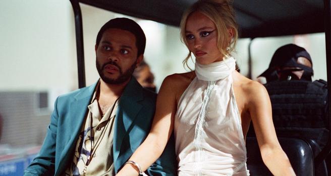 The Weeknd and Lily-Rose Depp in HBO's 'The Idol'