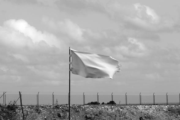 A white flag