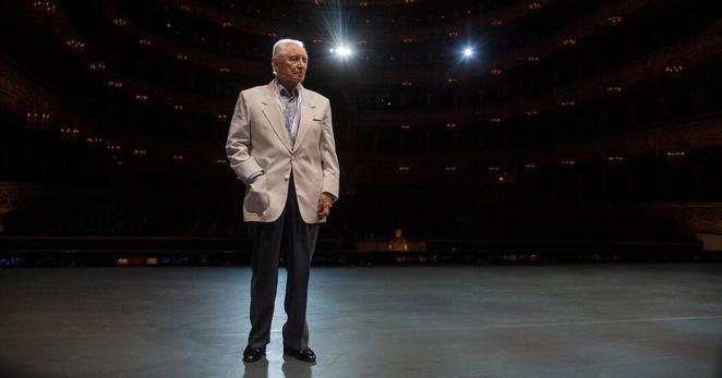 Yuri Grigorovich at the Bolshoi Theater in Moscow in 2017. As the artistic director of the Bolshoi Ballet from 1964 to 1995, he reshaped late-Soviet-era dance.