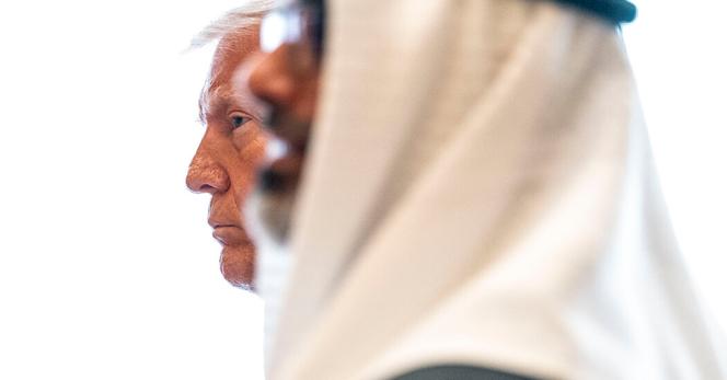 President Trump at a business round-table meeting in Abu Dhabi this month.