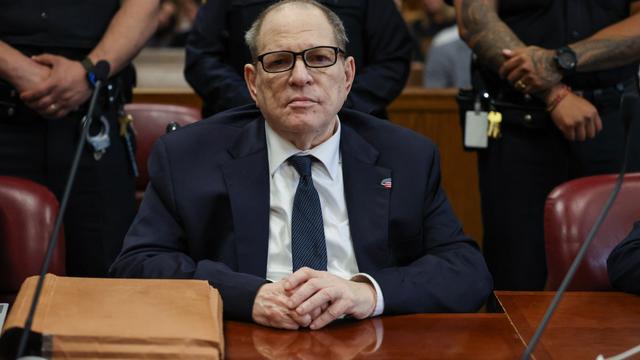 Harvey Weinstein appears for his retrial at Manhattan Criminal Court on May 29, 2025 in New York City.