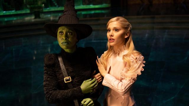 'Wicked' stars Cynthia Erivo and Ariana Grande.