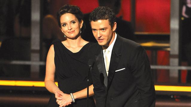 Tina Fey and Justin Timberlake were recognized at the Primetime Emmys for their guest actress and guest actor in a comedy series wins, which had been awarded a week earlier at the Creative Arts Emmys.