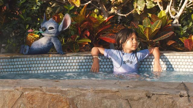 LILO & STITCH, (aka LILO AND STITCH), from left: Stitch (voice: Chris Sanders), Maia Kealoha, 2025. © Walt Disney Studios Motion Pictures / Courtesy Everett Collection