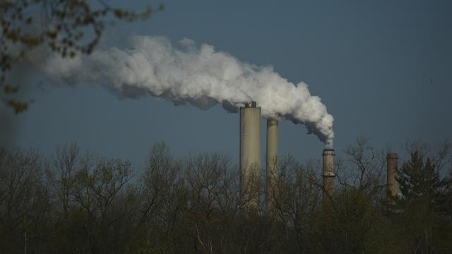 The Gibson Power Plant operates Thursday, April 10, 2025, in Princeton, Ind. (AP Photo/Joshua A. Bickel)