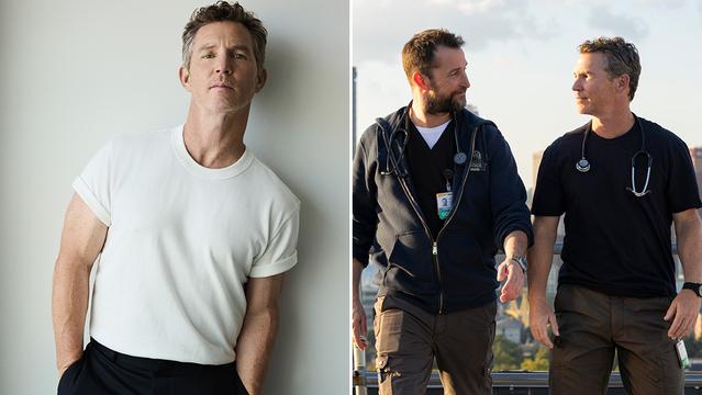 Shawn Hatosy / Noah Wyle & Hatosy in 'The Pitt'