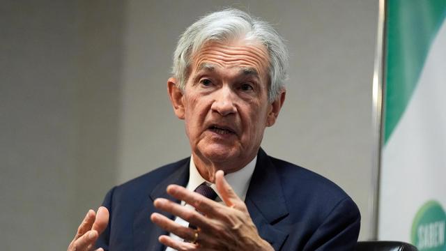 Der Präsident der US-Notenbank Federal Reserve, Jerome Powell, spricht. Der Präsident der US-Notenbank Federal Reserve, Jerome Powell, spricht.