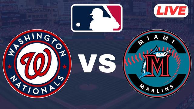 🔴LIVE : Washington Nationals vs Miami Marlins | MLB - 2025 | Baseball Live Score