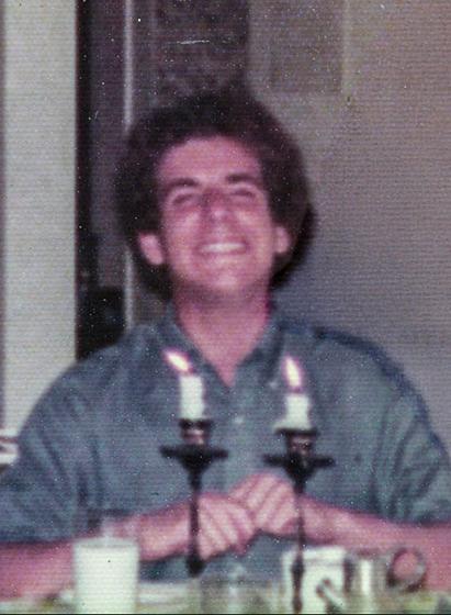 Vintage image of teen smiling