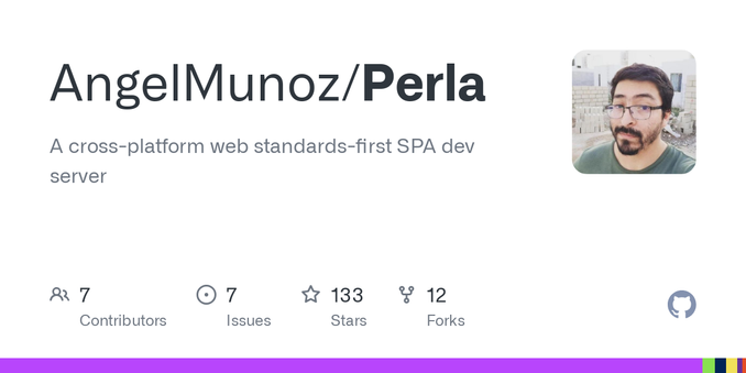 A cross-platform web standards-first SPA dev server - AngelMunoz/Perla