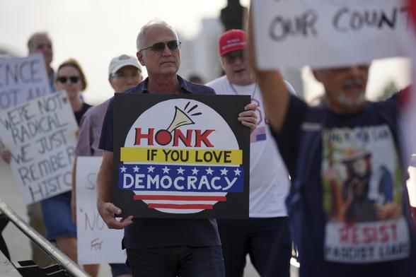 Good Trouble Lives On protest Florida