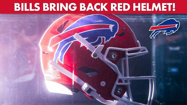 Buffalo Bills Bring Back Red Helmets for 2025 Regular Season Finale