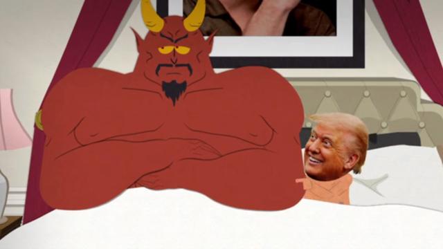 Satan, Donald Trump South Park