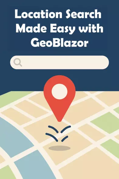 Search on a map right in your Blazor Web App