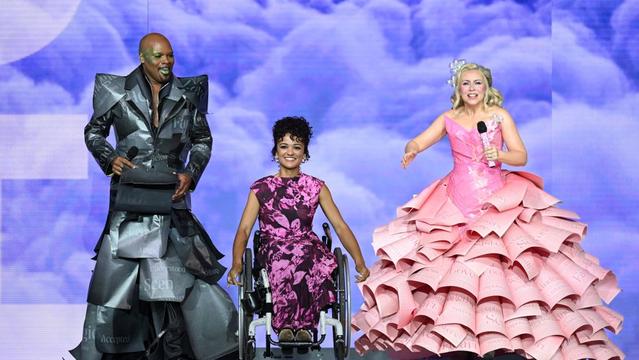 Michael James Scott, Marissa Bode, Ashley Eckstein at the 11th Annual Her Universe Fashion Show presented by Universal held at the Seaport Ballroom of the Manchester Grand Hyatt Hotel on July 24, 2025 in San Diego, California. Michael James Scott, Marissa Bode, Ashley Eckstein at the 11th Annual Her Universe Fashion Show presented by Universal held at the Seaport Ballroom of the Manchester Grand Hyatt Hotel on July 24, 2025 in San Diego, California.