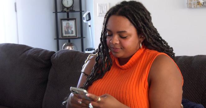 Ekaya Dos Santos, 23, said she had an uncomfortable interaction with an Uber driver who gave her a ride home on July 19, 2025.