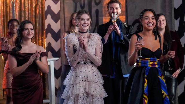 Katie Stevens, Meghann Fahy and Aisha Dee in 'The Bold Type'