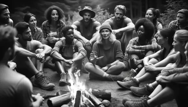 Botschafter.in Storytelling am Lagerfeuer