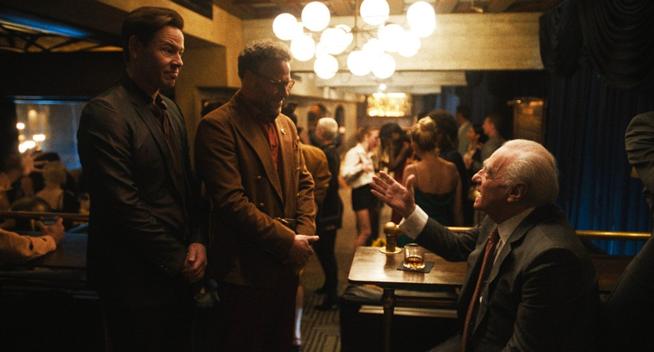 Ike Barinholtz, Seth Rogen and Martin Scorsese in 'The Studio'