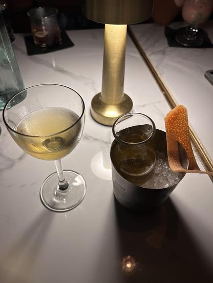 Two cocktails 